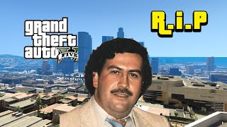 Pablo Escobar Death Recreation in GTA 5  GTA Trending [upl. by Sherye]