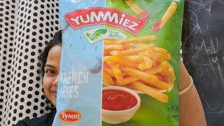 Yummiez French Fries  Veg Frozen Food [upl. by Nodyarg]