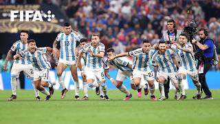 Argentina v France Full Penalty Shootout  2022 FIFAWorldCup Final [upl. by Sirama445]