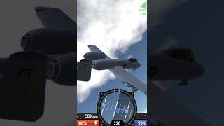 Обзор боевого самолёта Fairchild RepublicA10 Thunderbolt II simpleplanes [upl. by Ehpotsirhc]