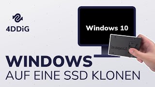 【2023】Windows auf eine SSD klonen  Wie klone ich eine HDD auf eine SSD [upl. by Amitak]