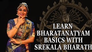 Learn Bharatanatyam Dance  Basic Lessons for Beginners Step By Step  Srekala Bharath  Hand amp Feet [upl. by Alyaj]