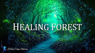 HEALING FOREST AMBIENCE  432Hz  963Hz Law Of Attraction  Raise Consciousness amp Manifest Miracles [upl. by Heck]