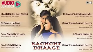 Kachche Dhaage  Full Movie Non Stop Songs  Ajay Manisha Saif Namrata  Nusrat Fateh Ali Khan [upl. by Lleunamme]