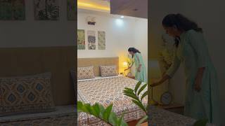 Diwali Bedroom Makeover  Revamped My Bedroom with Amazon Products simplifyyourspace shorts [upl. by Ahsemal]