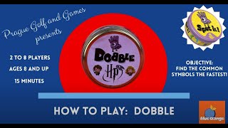 How to Play DOBBLE or SPOT IT [upl. by Onaled]