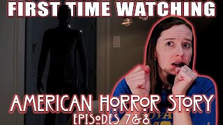 American Horror Story Murder House  Ep 7  8  First Time Watching Reaction  Whos Rubber Man [upl. by Goff]