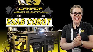 This Robot Makes Welding 100 Easier  ESAB Cobot [upl. by Inimak181]