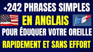 Ã‰DUQUEZ VOTRE OREILLE EN Ã‰COUTANT DES PHRASES QUOTIDIENNES EN ANGLAIS  Cours danglais complet [upl. by Nolla]