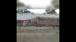 Tanami Transport Kenworth T904 With Epic Jake Brake Sound kenworth [upl. by Ojibbob]