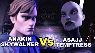 Lightsaber Duels  Anakin vs Asajj Ventress [upl. by Edwina]