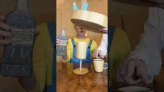 METHOD FOR SUPERIORLY POURING DRINK INTO CARDBOARD GLASS！asmr [upl. by Simpkins]