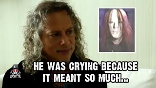 Kirk Hammetts Emotional Story About Joey Jordison and Metallica [upl. by Curley]