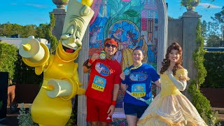 Running Our First 10K During The runDisney 2023 Wine amp Dine Half Marathon Weekend [upl. by Mireille]