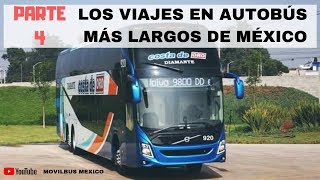 Los viajes en Autobús más largos de México [upl. by Gunthar]