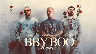 iZaak Jhayco Anuel AA  BBY BOO Remix Official Video [upl. by Alleram763]