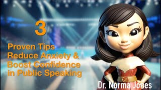 Three quick tips to crush your anxiety and boost your confidence before public speaking [upl. by Dranrev421]