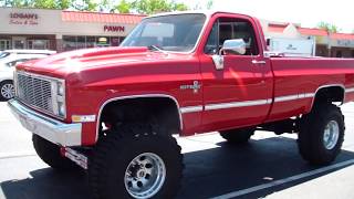 1984 Chevy K30 lifted big block 454 [upl. by Yblehs]