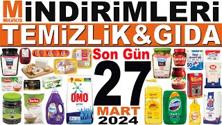 MİGROS İNDİRİMLERİ TEMİZLİK GIDA KATALOĞU  MİGROS 25 LİRA VE ÜZERİ KAMPANYA  MİGROS MART İNDİRİMİ [upl. by Alleuqcaj]