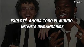 Lil Nas X Jack Harlow  INDUSTRY BABY Sub Español [upl. by Doowron]