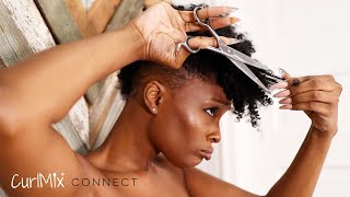 ✂️ Best Tips And Tricks For Curly Cuts Tapered Edition 🤭 [upl. by Vescuso]