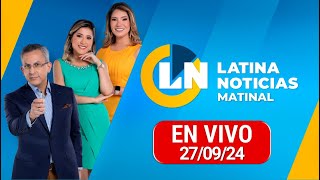 LATINA EN VIVO EDICIÓN MATINAL  VIERNES 27 DE SEPTIEMBRE DE 2024 [upl. by Ardiek]