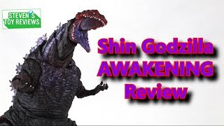 SH MonsterArts Shin Godzilla 2016 The Fourth Awakening Ver Review シン・ゴジラ [upl. by Tterrab472]