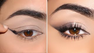 Why This HOODED Eye Makeup Technique is better than Eyeliner [upl. by Dreddy]