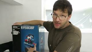 ERBUAER EPS800 PAINT SPRAYER REVIEW AND UNBOXING VIDEO [upl. by Chader]