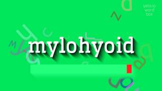 How to say quotmylohyoidquot High Quality Voices [upl. by Earlie]