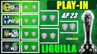 ✅🔥 ASÍ SE JUGARAN LOS PARTIDOS de PLAY IN Liga MX APERTURA 2023 ✅ EQUIPOS CLASIFICADOS a LIGUILLA [upl. by Lyons859]