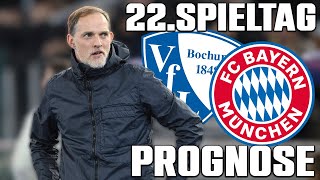 Endspiel für Thomas Tuchel Bochum  Bayern  22 Spieltag 202324  Prognose [upl. by Idnal45]