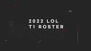 T1 ROSTER Motion Graphics  League Of Legends  fanmade [upl. by Ahsiken]