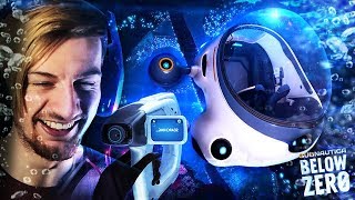 NEW VEHICLE amp CREATURES OH YES  Subnautica Below Zero SEATRUCK UPDATE [upl. by Mailliw]