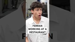 Ferran Working at a Restaurant royaltyfamily [upl. by Richia]