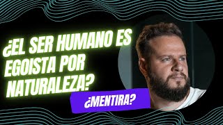 quotDECIR que el SER HUMANO es EGOÍSTA por NATURALEZA es FALSOquotDiego Ruzzarin  Socialismo Liberal [upl. by Esorlatsyrc]