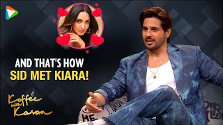 When Sidharth Malhotra amp Kiara Advani met for the first time  Varun Dhawan  KWK  PROMO [upl. by Walther]