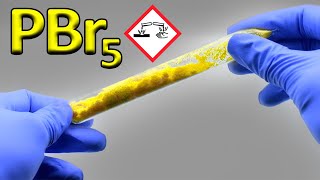 Phosphorus pentabromide PBr5 Chemical reactions [upl. by Bruns]