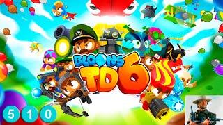 510 день игры в Bloons TD 6 Карта Оранжерея продолжаем брать медальки [upl. by Parthena683]