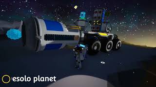 Astroneer Ammonium  How to collect large amount of ammonium  Large Rover [upl. by Schroer536]