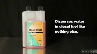 Disperse Water in Diesel Fuel with Petrolabs Diesel Power Plus [upl. by Eleinad]