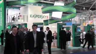 Kaspersky Lab auf der CeBIT 2013 [upl. by Enilarac]