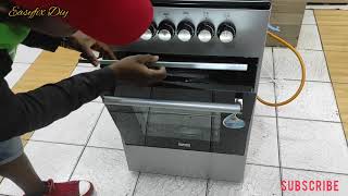 Simple Home Diys  How to use and ignite an all gas cooker [upl. by Eelta330]