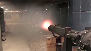 M61 Vulcan GAU8 Avenger A10’s Famous Gatling Gun Test Fire [upl. by Alrrats]