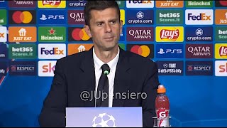 THIAGO MOTTA post JuvePSV Eindhoven 31 conferenza stampa quotQuasi più contento dopo Empoliquot [upl. by Aretse992]