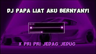 DJ PAPA LIAT AKU BERNYANYI X PRI PRI JEDAG JEDUG TERBARU VIRAL TIKTOK [upl. by Naimed]