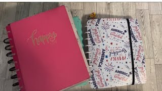 New CoverAugust SetupHappy Planner [upl. by Loni]