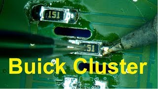 Buick Century amp Regal Cluster Repair [upl. by Isacco]