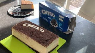 Unbaked oreo cheesecake EKONOMIS  puding cheesecake oreo Ide buat berbukatakjil di bulan puasa [upl. by Beck]