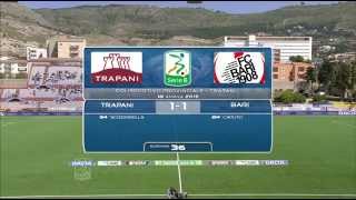 Highlights TrapaniBari 11 36 giornata SerieB 180415 ©TrapaniCalcioit [upl. by Ahseneuq152]